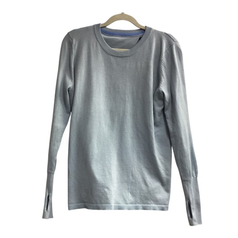 Lululemon Split Back Action Long Sleeve Pullover … - image 1